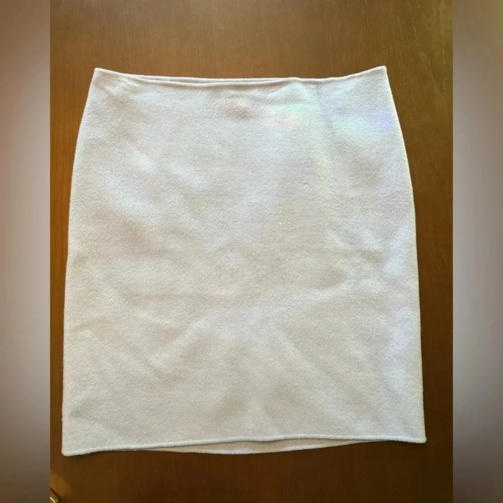 Talbots 90% wool blue skirt. Size 16.